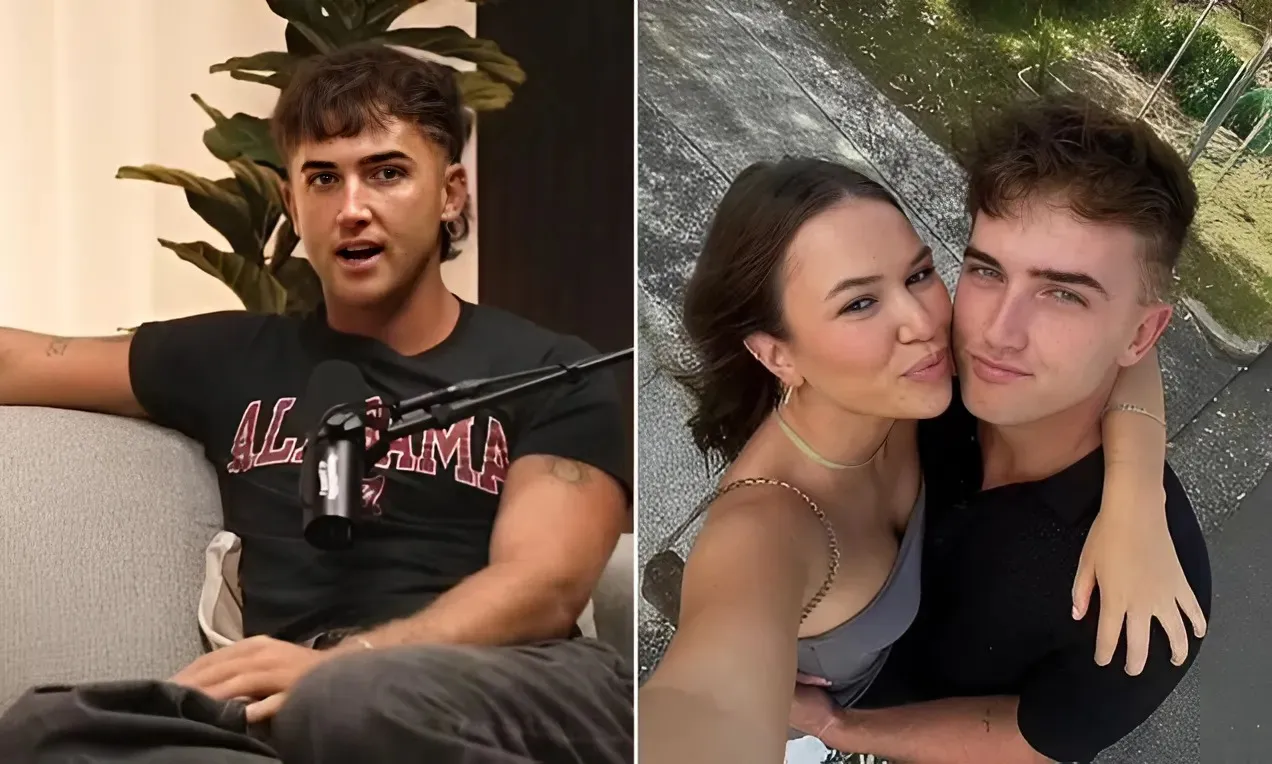 Love Island's Mitchell Eliot says he's embracing fluidity and 'figuring out who he really is' following shock split from Phoebe Spiller