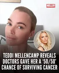 Real Housewives' star Teddi Mellencamp given '50/50' chance of surviving cancer