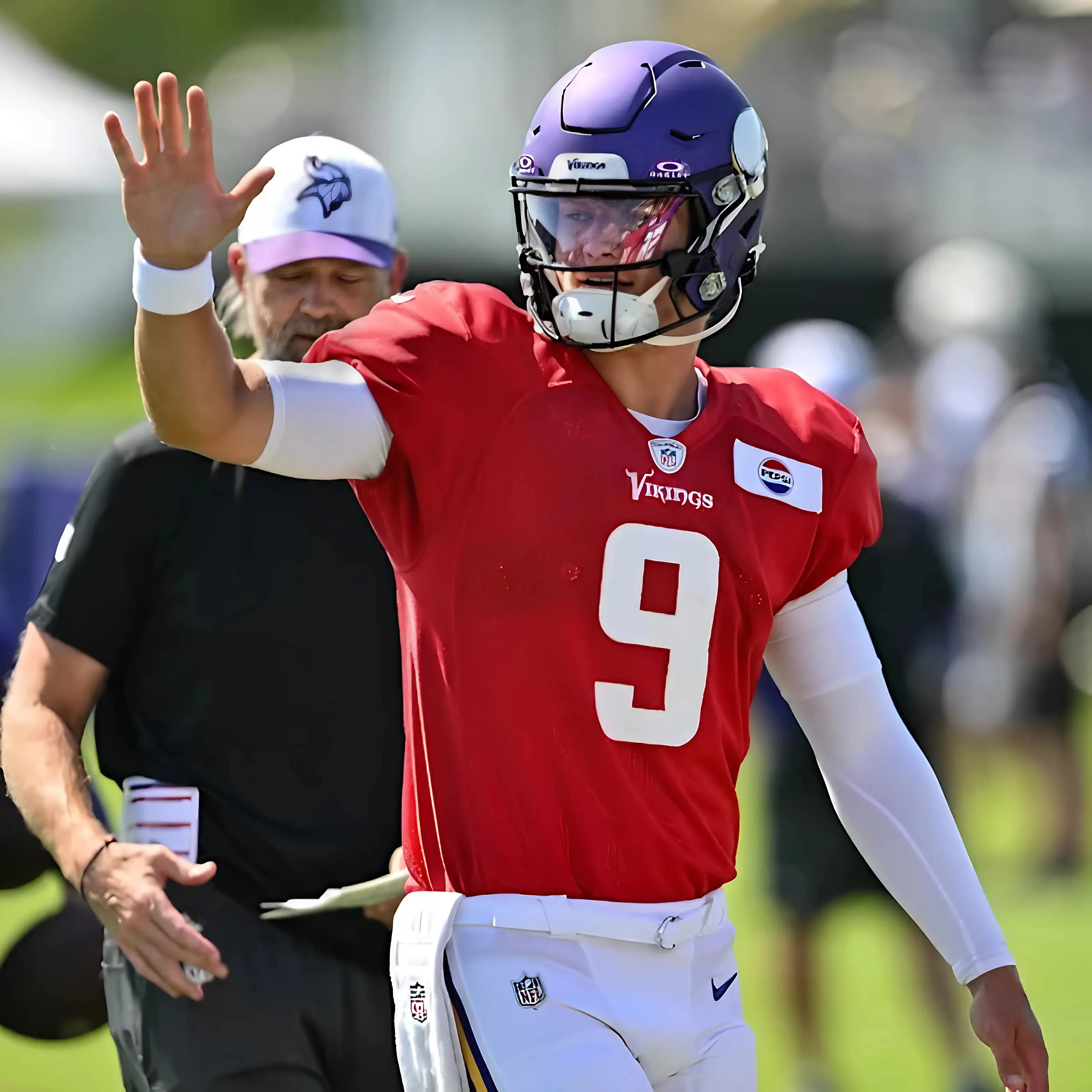 Vikings Eyeing J.J. McCarthy’s Former Teammate After Concerning Pro Day