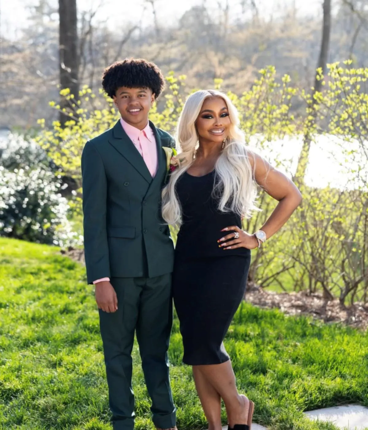 Phaedra Parks Shares New Pics of ‘Grown Up’ Son Ayden While Sending Him to His First Sadie Hawkins Dance, Plus RHOA Cast Reacts