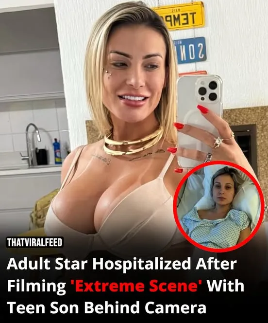 Adult Star Andressa Urach Hospitalized After Filming 'Extreme Scene'