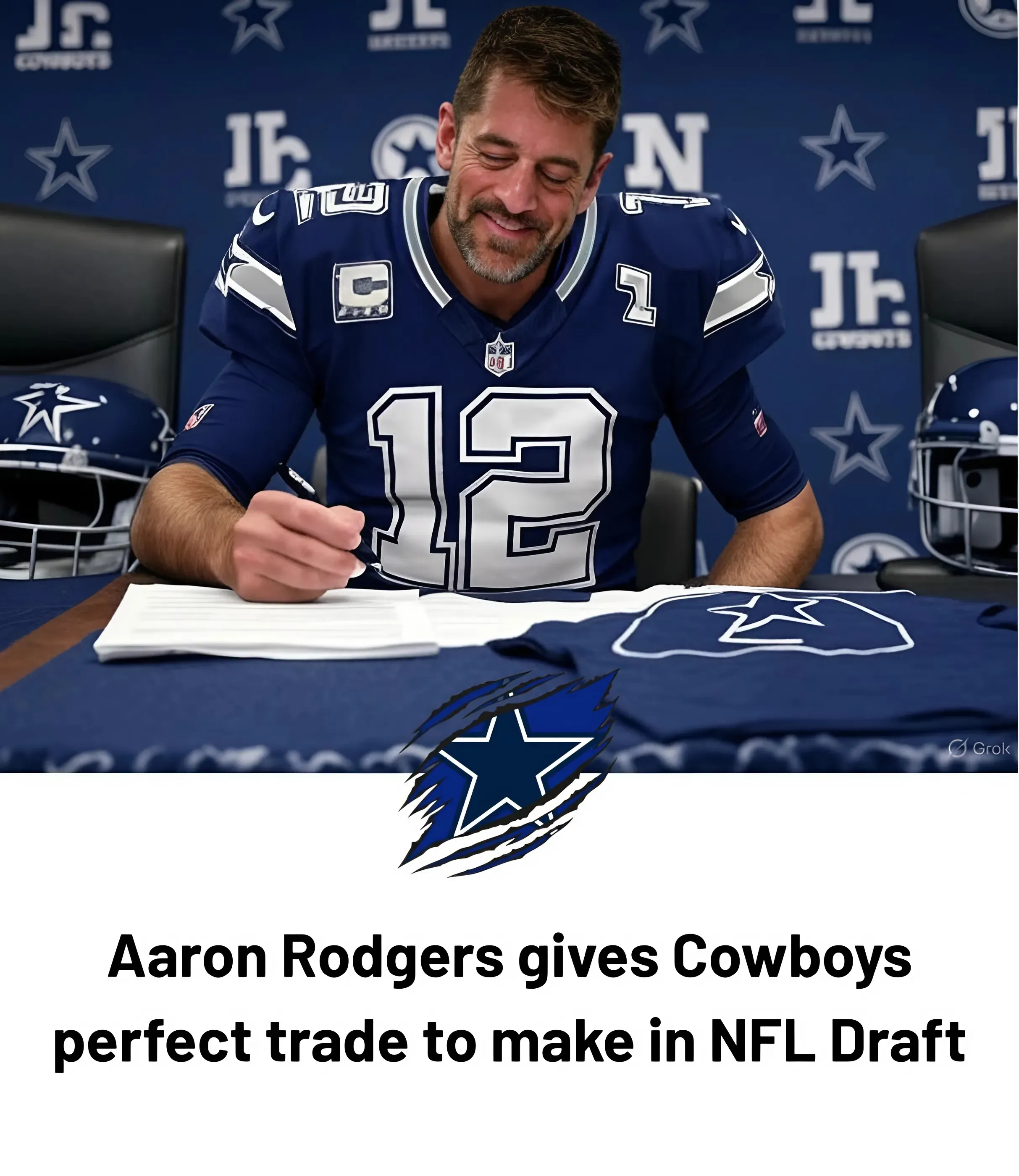 Of all people, Aaron Rodgers has given Dallas a golden opportunity in the NFL Draft. Fans were surprised to learn that it was… Of all people, Aaron Rodgers has given Dallas a golden opportunity in the NFL Draft. Fans were surprised to learn that it was…