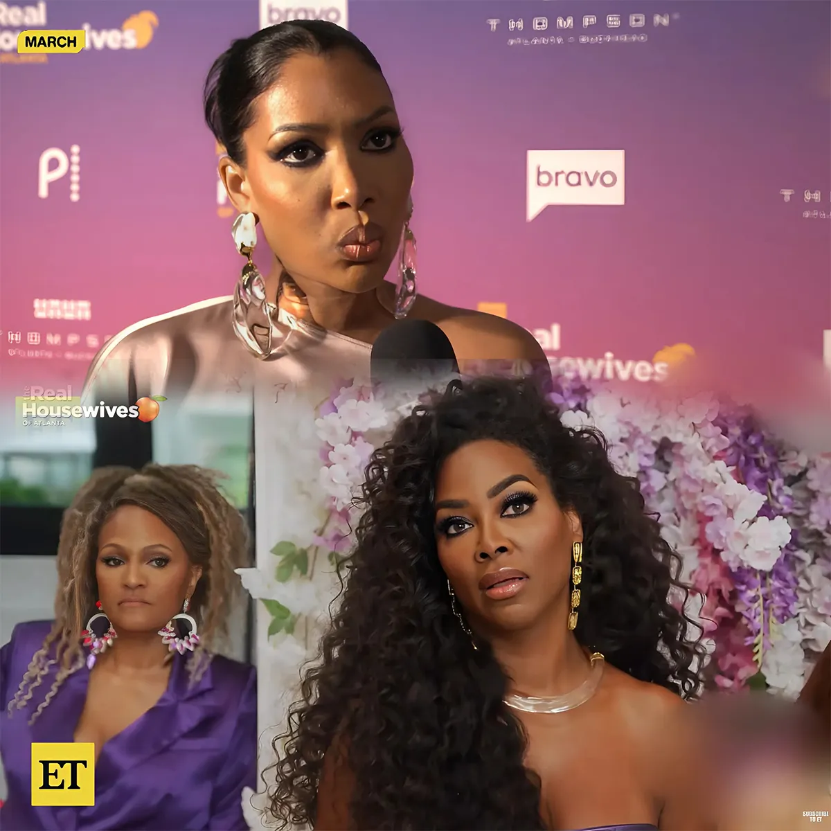 Kenya Moore and Andy Cohen At Odds Over Her RHOA Exit