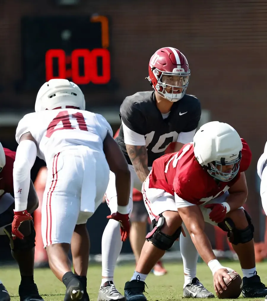 Kalen DeBoer: Austin Mack ‘Sees the growth’ at Alabama despite transfer portal opening