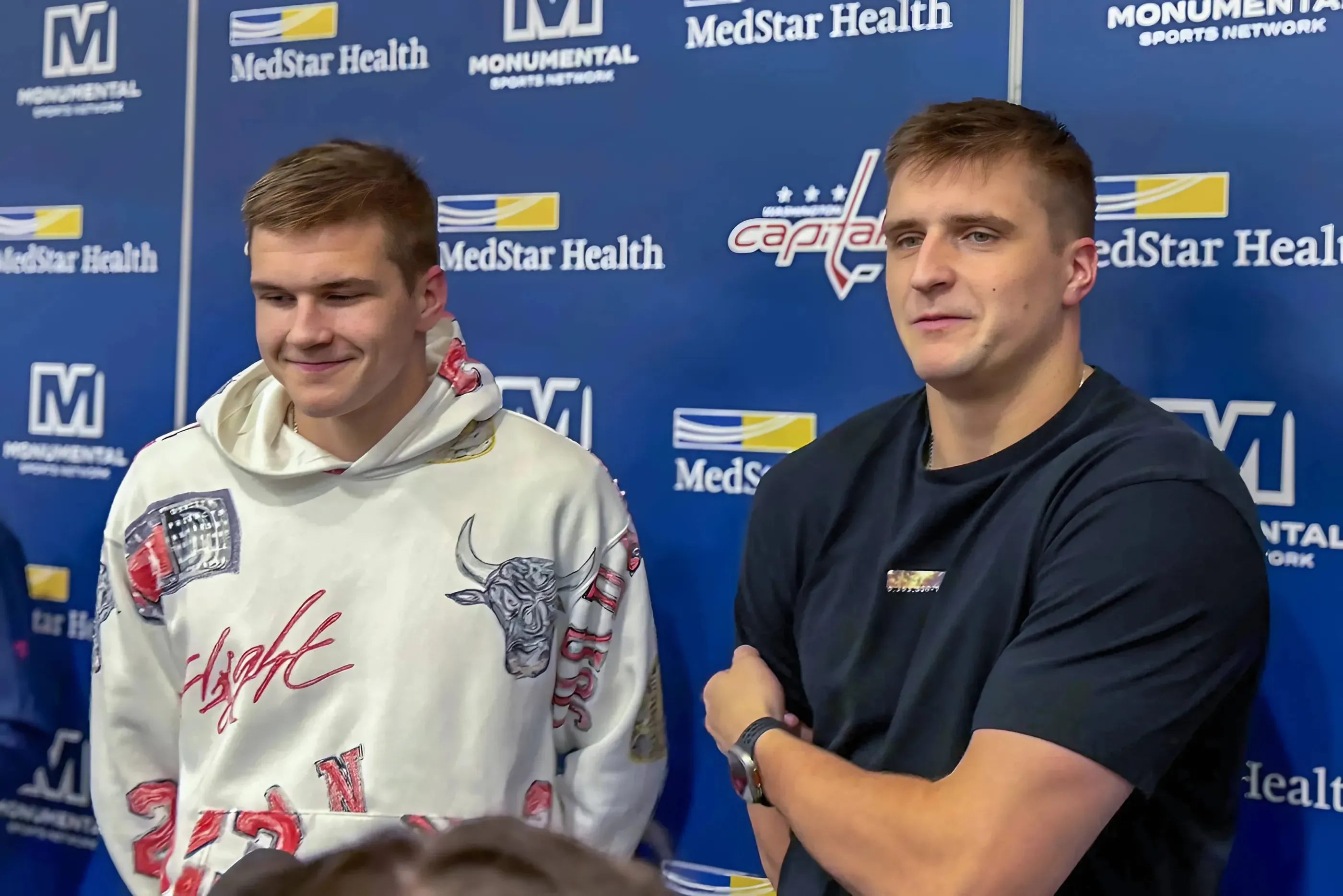 Ilya Protas says his biggest hockey dream is to win a Stanley Cup with brother Aliaksei Protas trucc