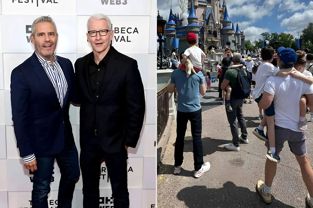 Andy Cohen and Anderson Cooper Create Unforgettable Family Memories at Disney World: A Spring Break to Remember - lulu