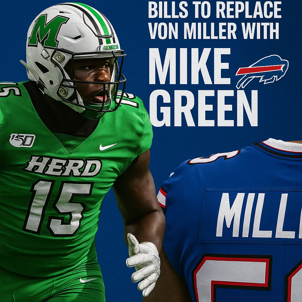 BLOCKBUSTER DRAFT TRADE: Bills Move Up to Replace Von Miller With Sack Leader Mike Green!