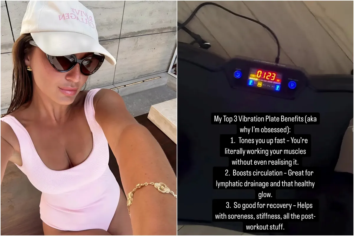 Sam Faiers gives behind-the-scenes sneak peek at her home gym as she gears up for new show with sister ngocc