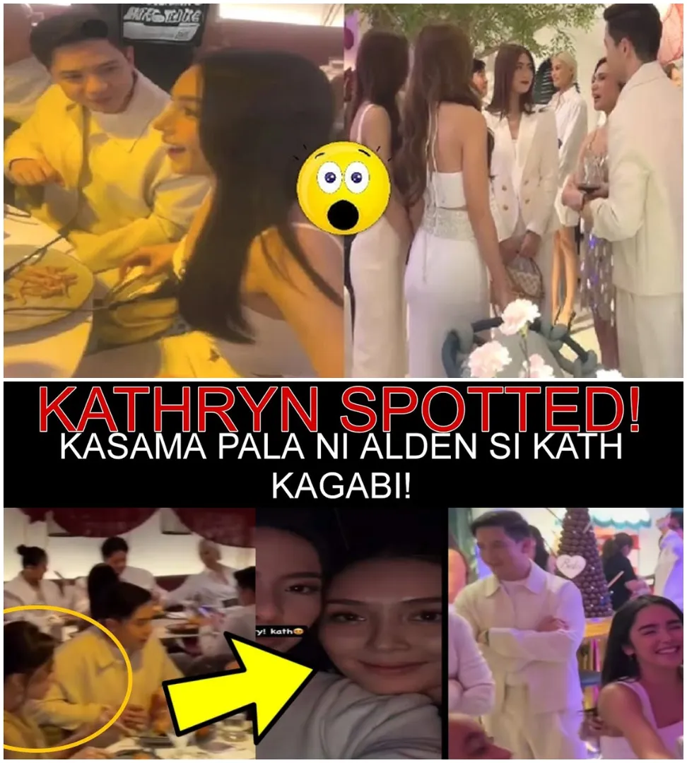 "Glamour and Friendship: Kathryn Bernardo and Alden Richards Spotted Together at Dr. Vicky Belo’s Birthday Party!"