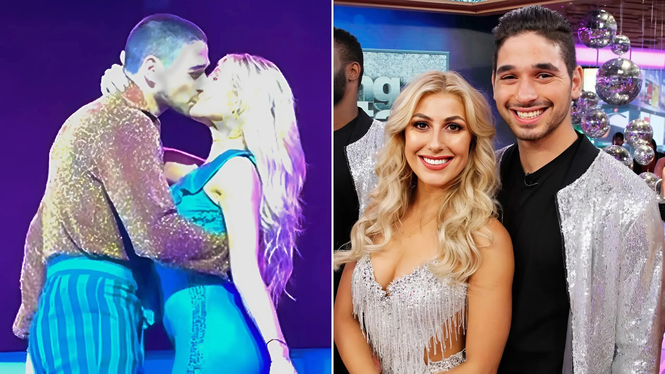 Sizzling Chemistry: Emma Slater and Alan Bersten Share Onstage Kiss, Igniting Romance Speculations on Dancing With the Stars trucc Sizzling Chemistry: Emma Slater and Alan Bersten Share Onstage Kiss, Igniting Romance Speculations on Dancing With the Stars trucc