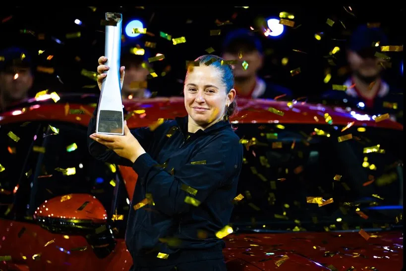 Jelena Ostapenko emulates staggering Serena Williams feat as she storms to Stuttgart title