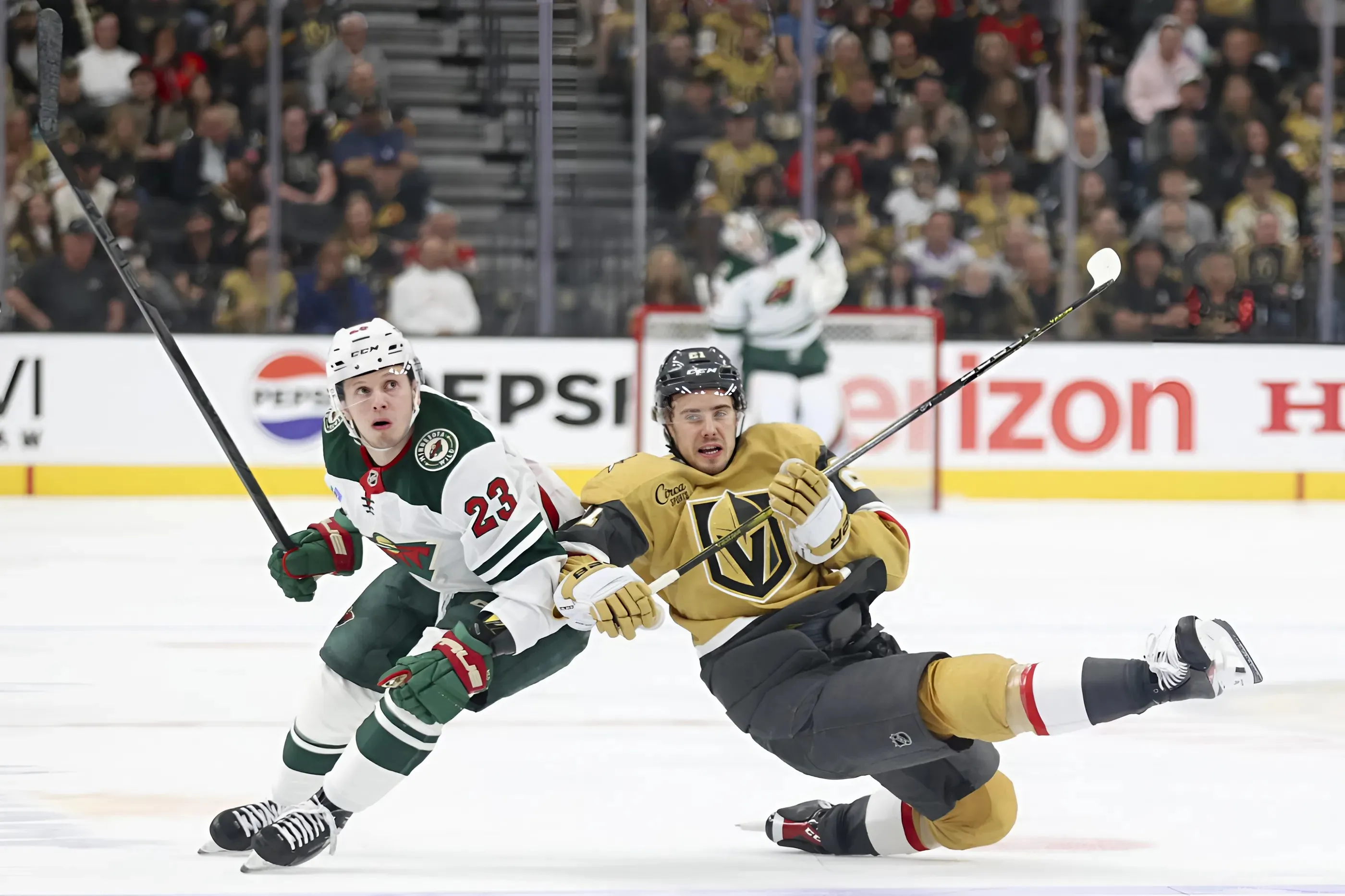 Power plays were at a premium in Wild’s Game 1 loss to Vegas Golden Knights
