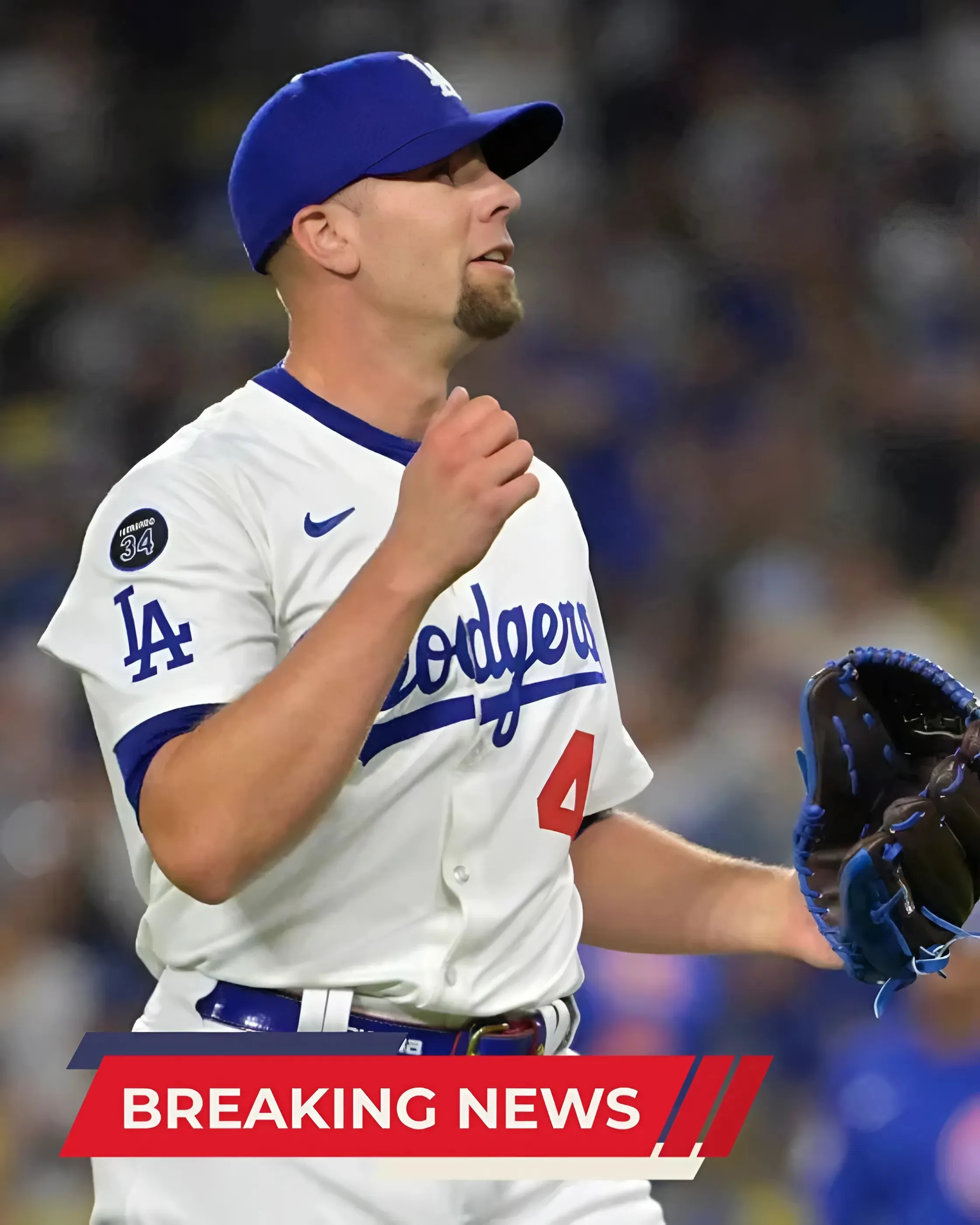 Dodgers Manager Reveals Concern Level for Blake Treinen's Injury