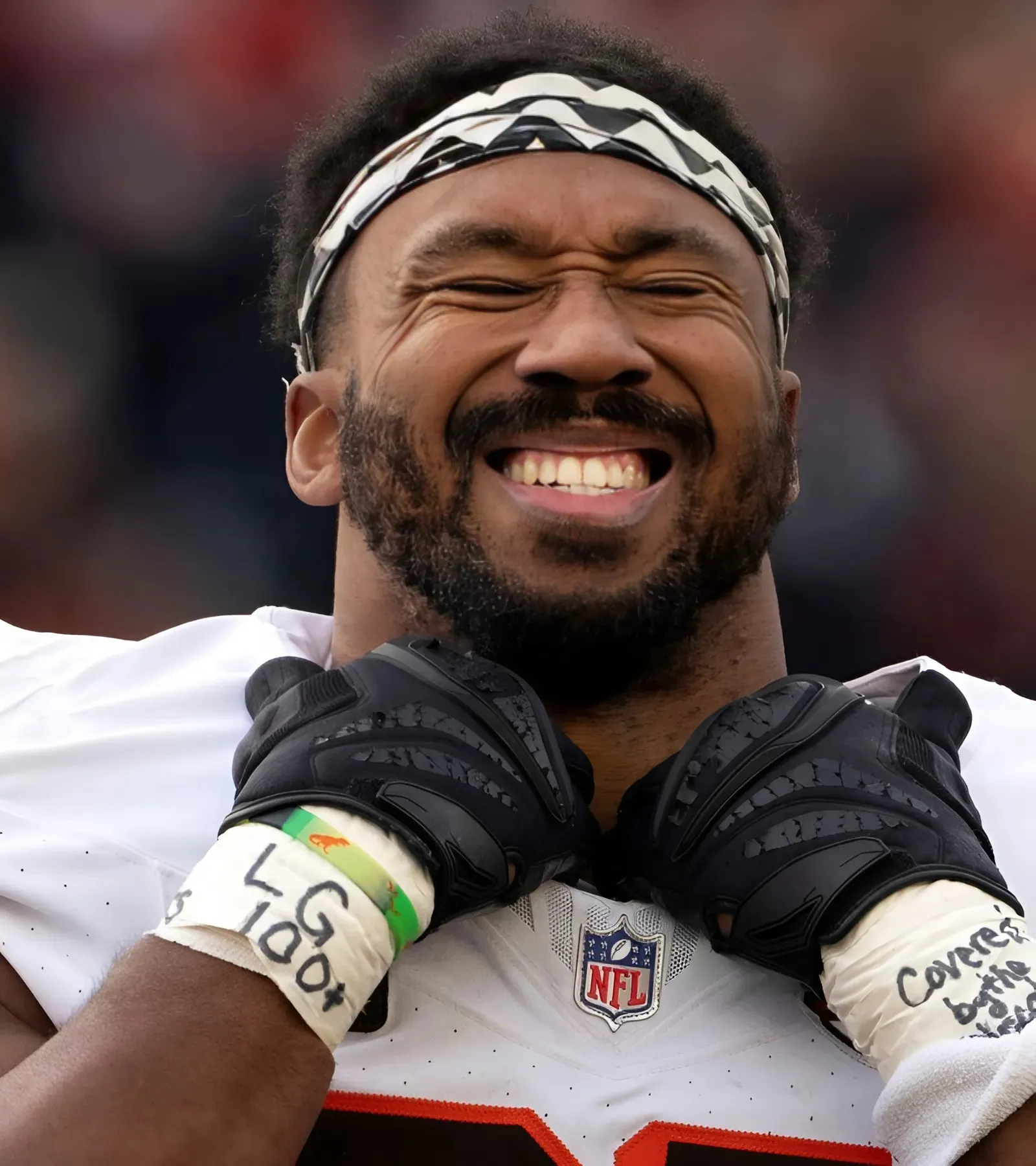 Myles Garrett’s 2-Word Statement Turns Heads Ahead of Return Myles Garrett’s 2-Word Statement Turns Heads Ahead of Return