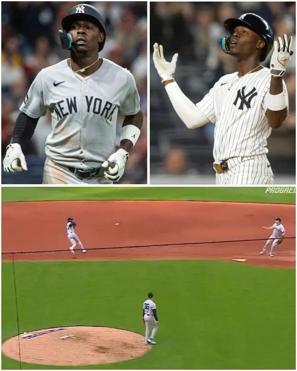 Yankees’ Jazz Chisholm Jr. bails on ball with broken bat flying his way: ‘Don’t want to die’