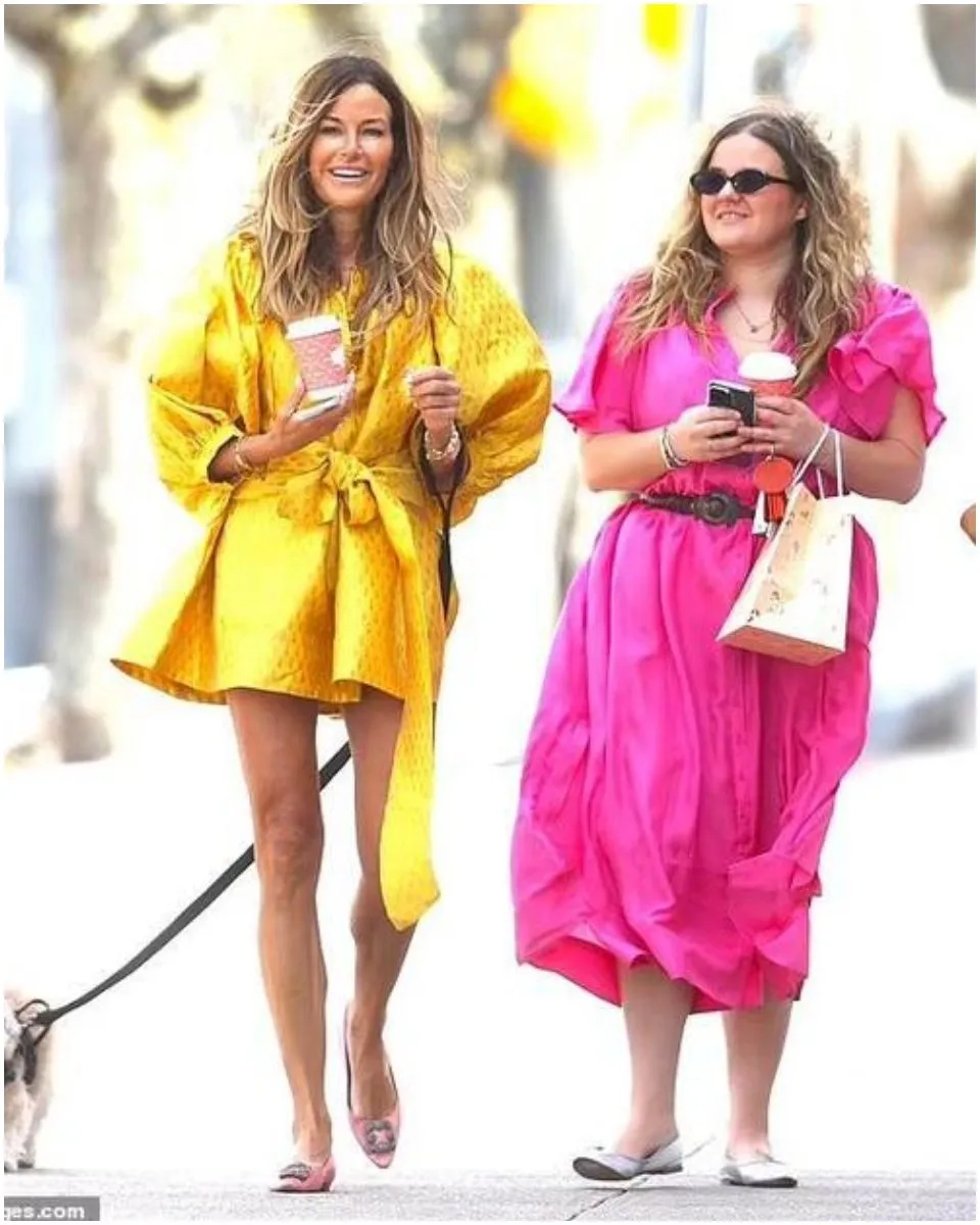 Kelly Bensimon gets VERY dressed up for Easter stroll with daughter Sea Louise