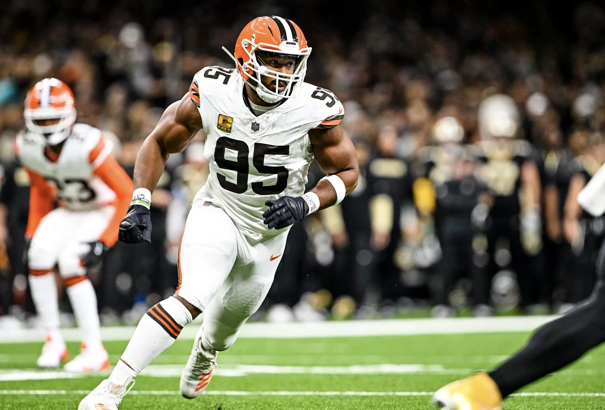 Myles Garrett’s 2-Word Statement Turns Heads Ahead of Return