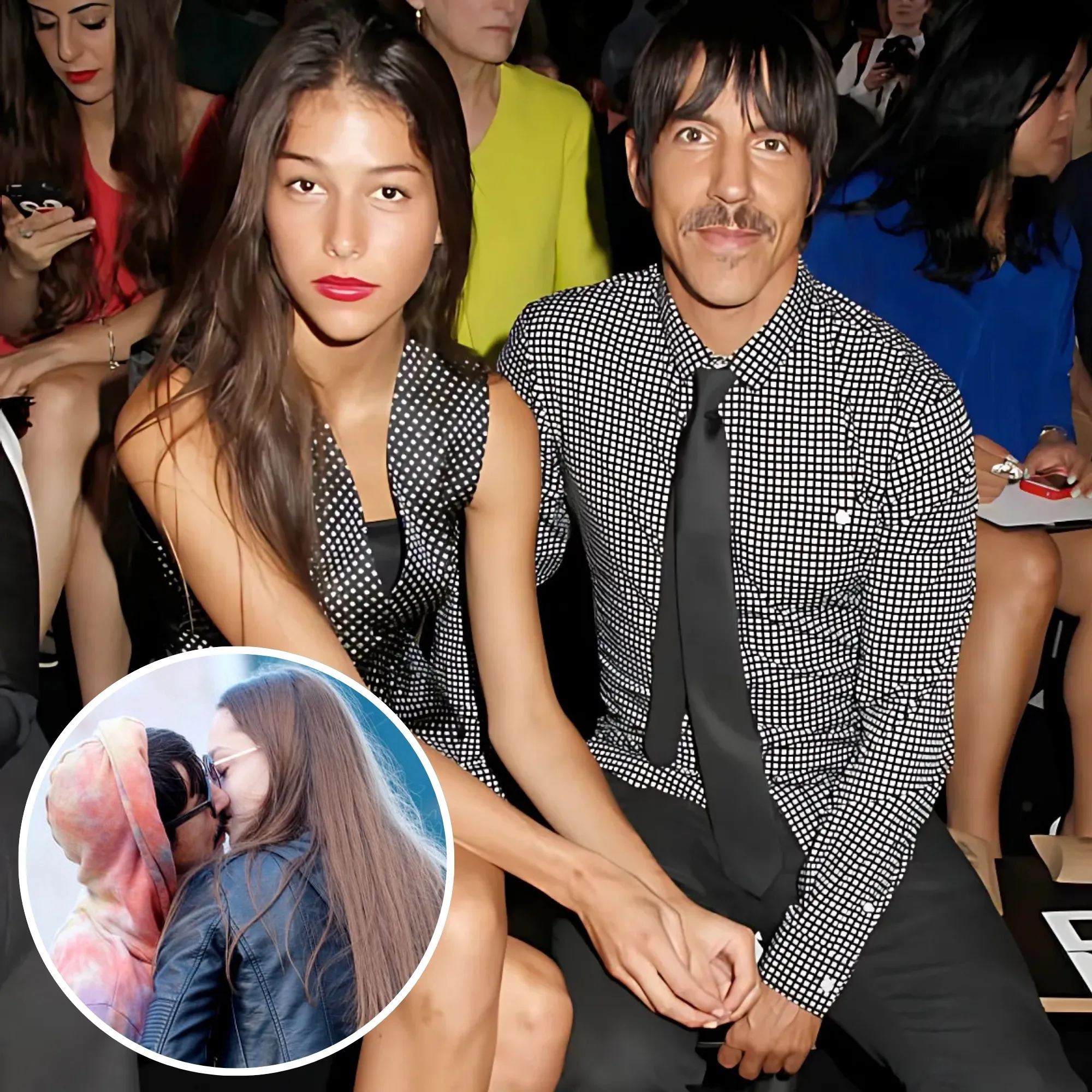 Red Hot Chili Peppers frontman Anthony Kiedis, 62, appeared cheerful and comfortable while enjoying a romantic weekend in Venice with his brunette partner, leaving his 19-year-old fiancée at home with their children