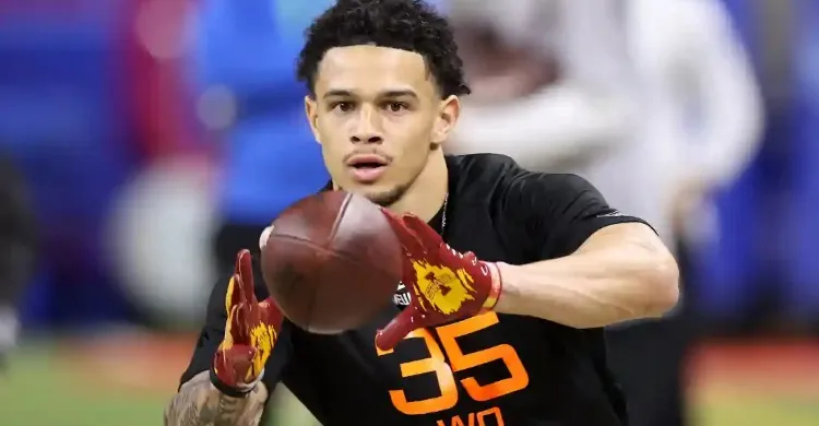 Chiefs Connected to WR Prospect Before NFL Draft: ‘Name to Keep an Eye On’