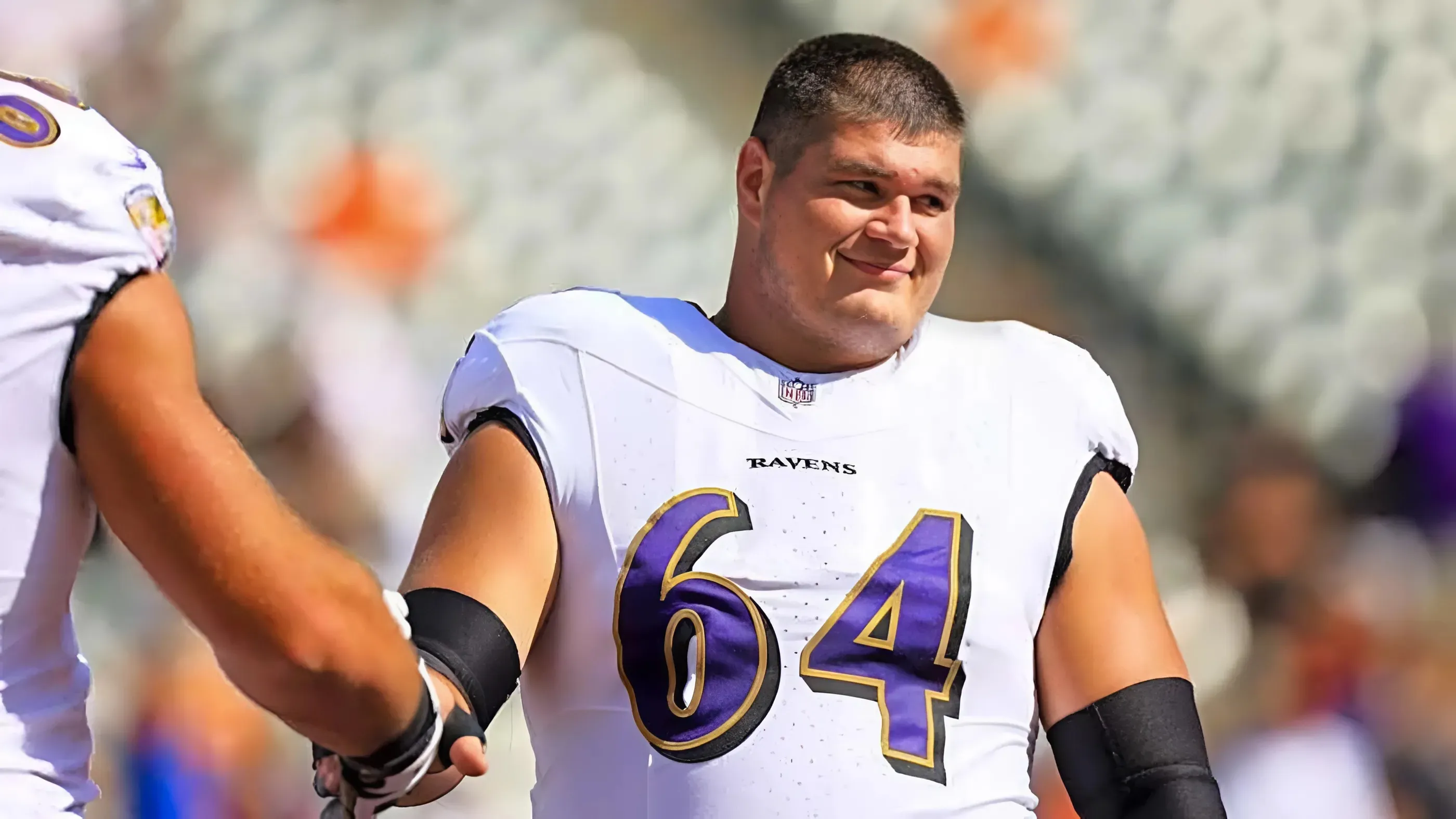Ravens Pro Bowl Center Reacts to OL Moves