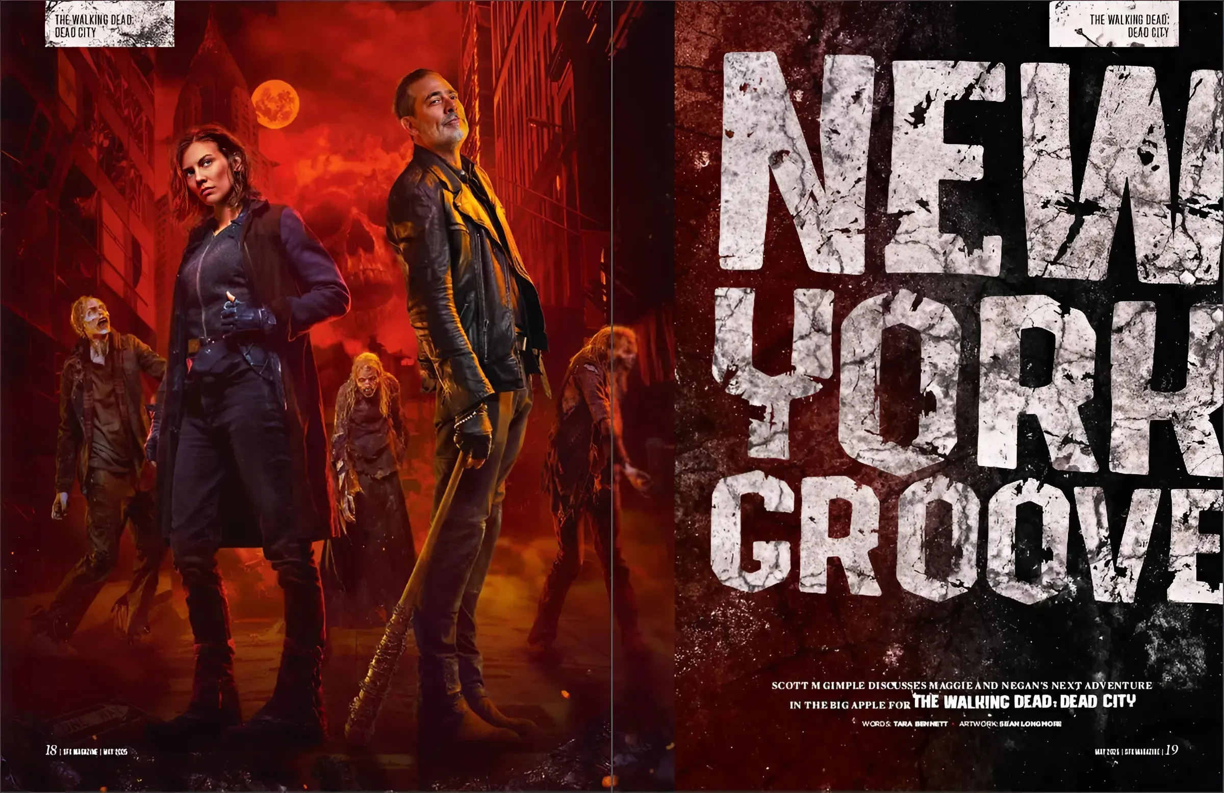 Take a trip to The Walking Dead: Dead City with the latest issue of SFX