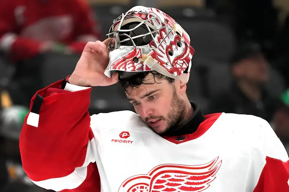 Alex Lyon cherishes time with Red Wings but ready to move on Alex Lyon cherishes time with Red Wings but ready to move on