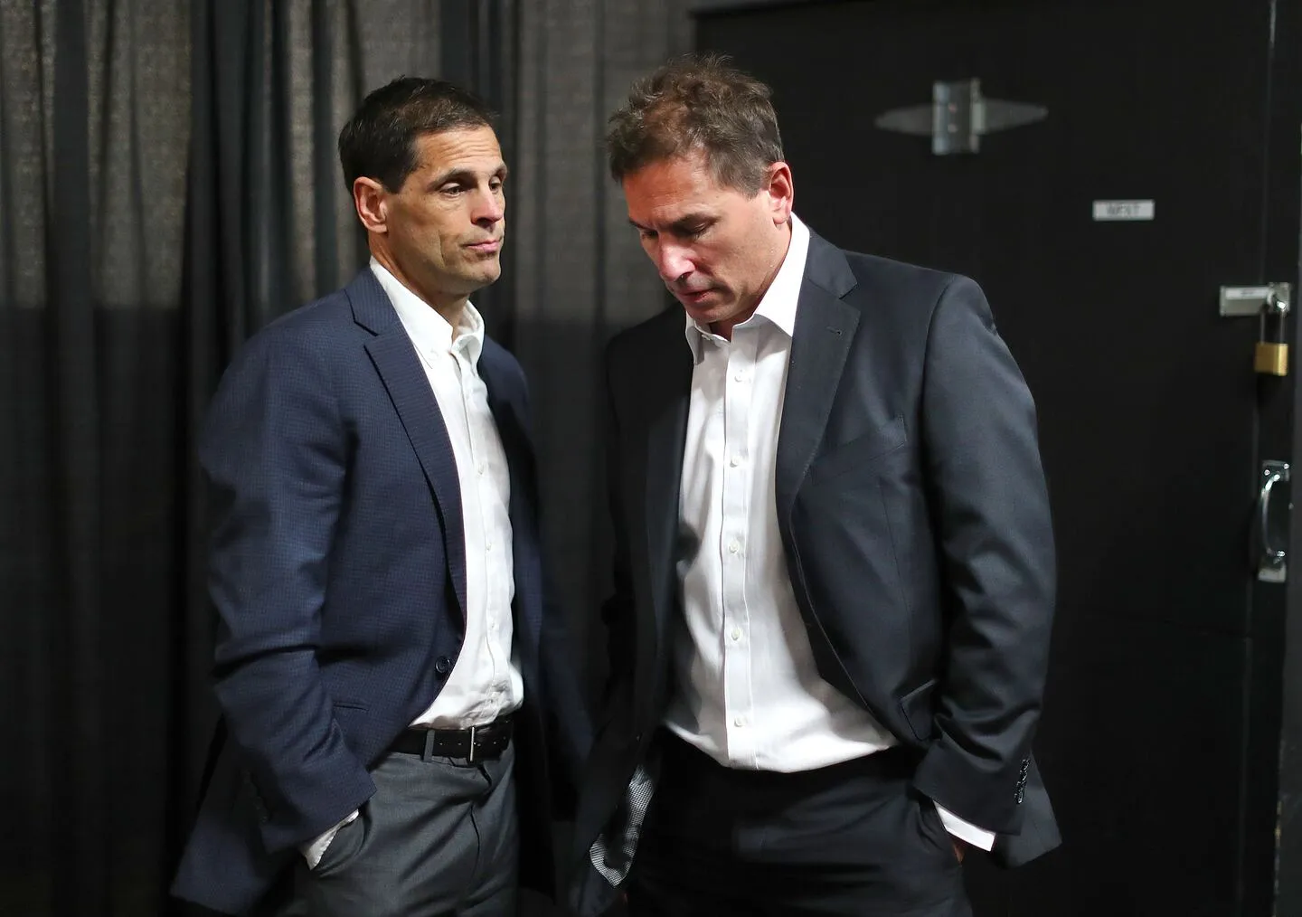 Bruins will consider removing interim tag from Joe Sacco