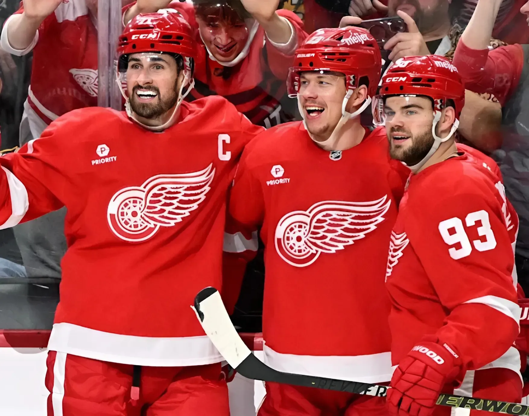Red Wings captain makes feelings about Steve Yzerman painfully obvious