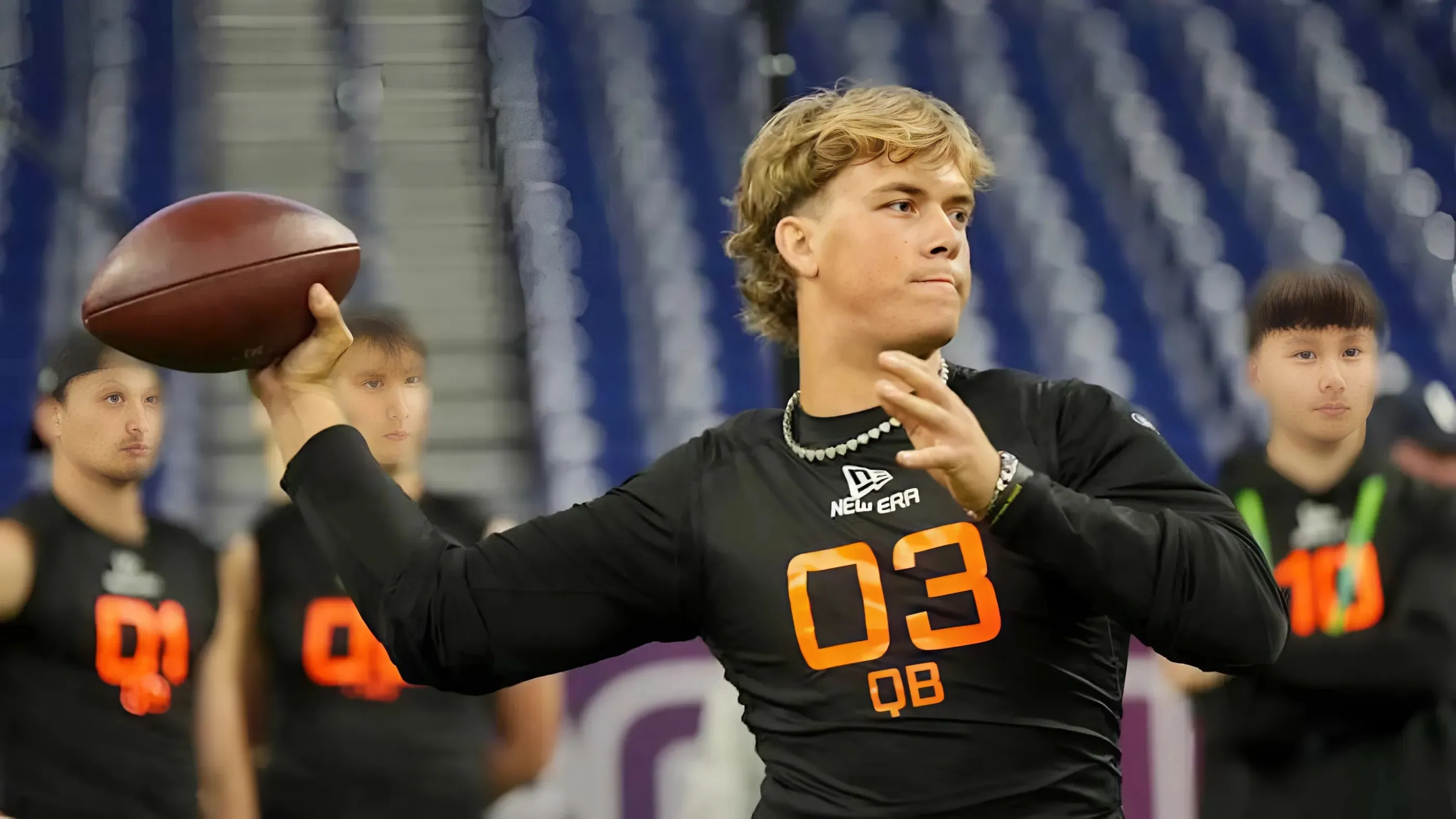 Seahawks-Giants trade proposal lands Jaxson Dart with Russell Wilson