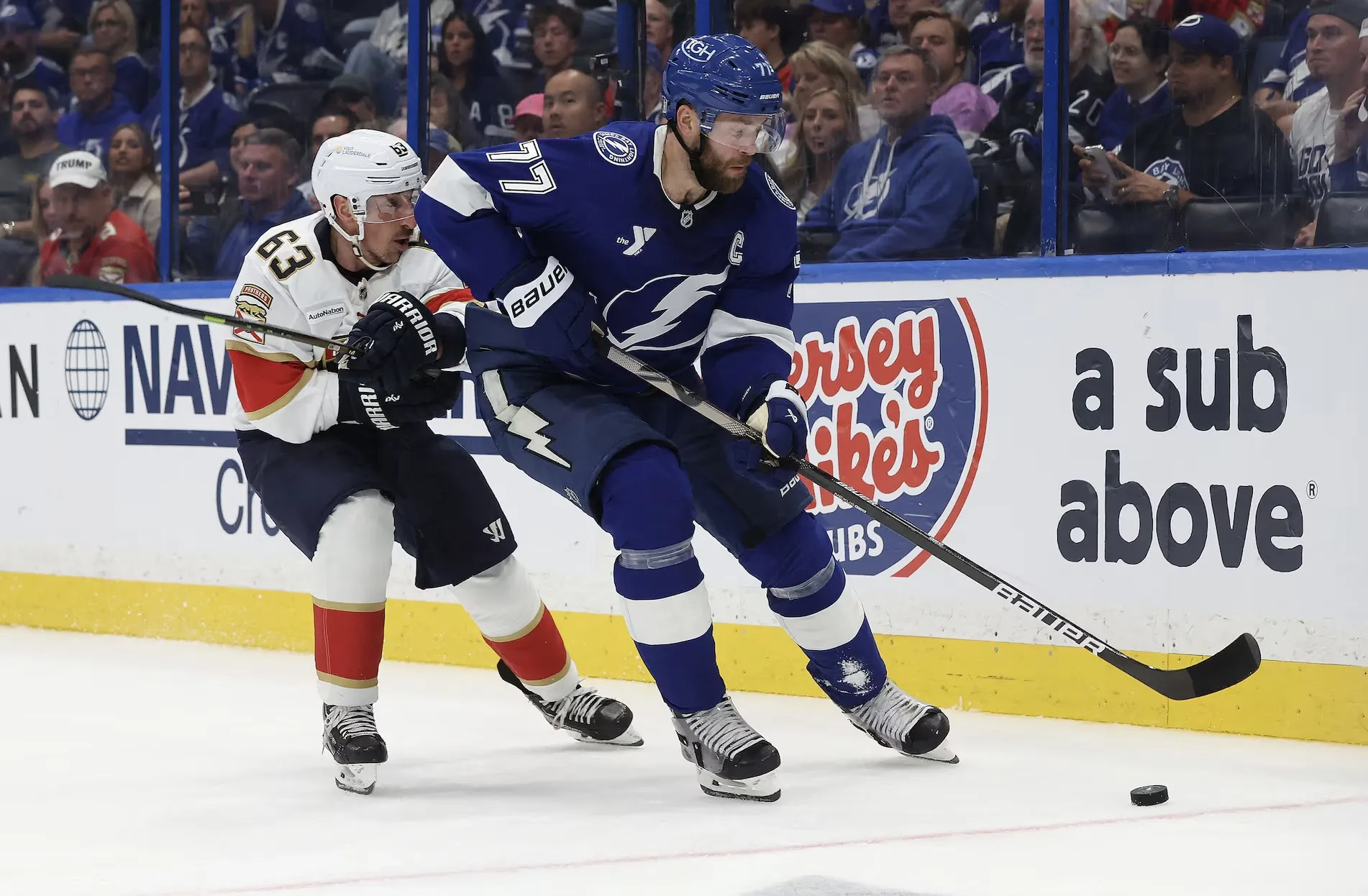 Panthers look to be better in Game 2, leave Tampa with commanding series lead Panthers look to be better in Game 2, leave Tampa with commanding series lead