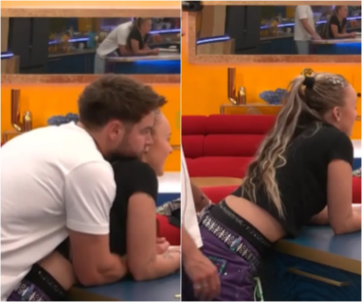 Chris Hughes caught ‘looking at JoJo’s BUM’ by eagle-eyed CBB fans in blink-and-you’ll-miss it moment – did you spot it? - suong Chris Hughes caught ‘looking at JoJo’s BUM’ by eagle-eyed CBB fans in blink-and-you’ll-miss it moment – did you spot it? - suong
