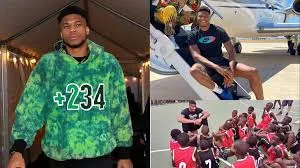 This is the first time Giannis Antetokounmpo (Adetokunbo) will visit Nigeria as he storms (Rowe Park)Lagos to grow basketball.