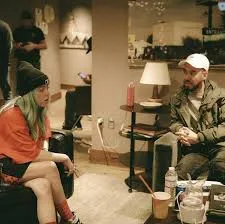 Mike Shinoda with Billie Eilish, December 2018. Billie's favourite Linkin Park song is When They Come For Me