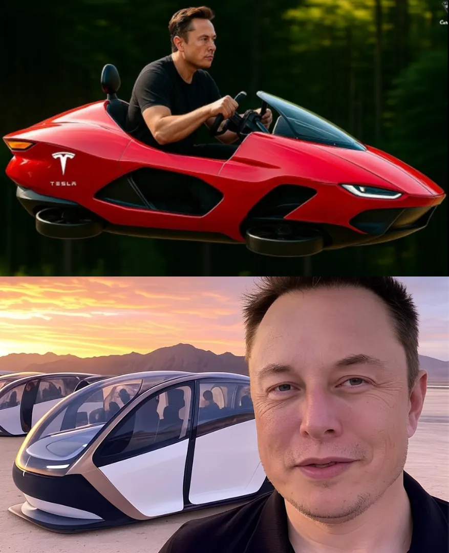 BREAKING!!! Elon Musk’s Flying Tesla Car Prototype: A Groundbreaking Step Toward the Future of Travel