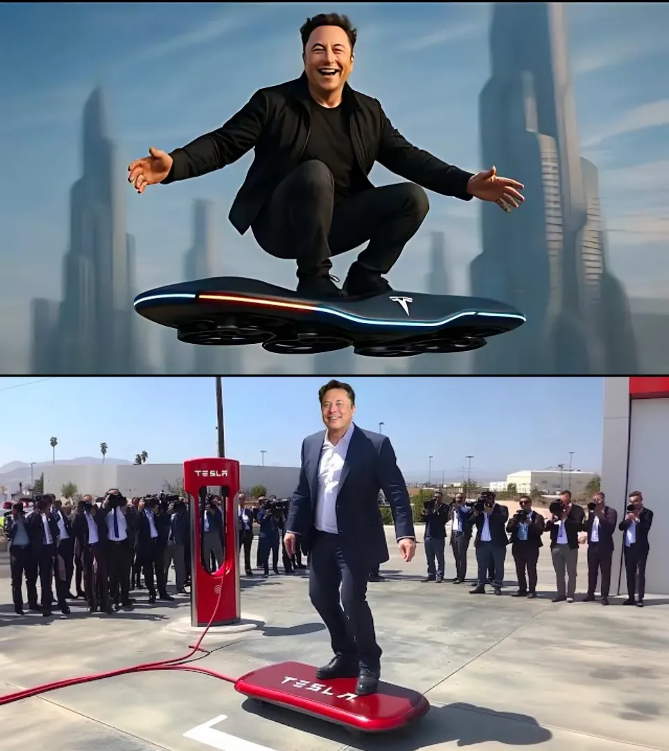 Tesla’s First Flying Hoverboard Hits the Market! Elon Musk Reveals First Look, TRUTH REVEALS!