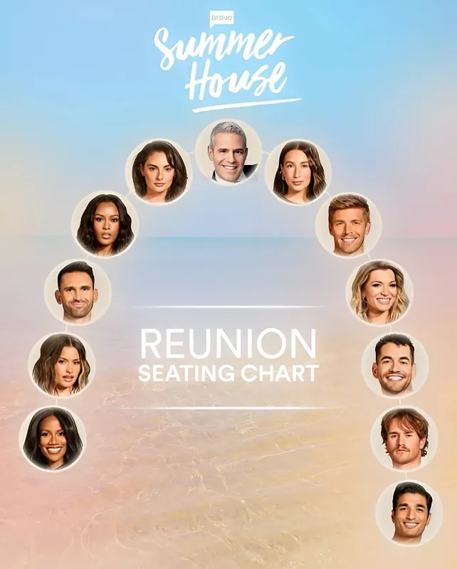 See the Summer House Season 9 Reunion Seating Chart  - lulu