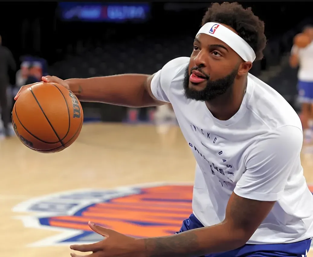Watch: Pistons' Paul Reed, Knicks' Mitchell Robinson get into shoving match