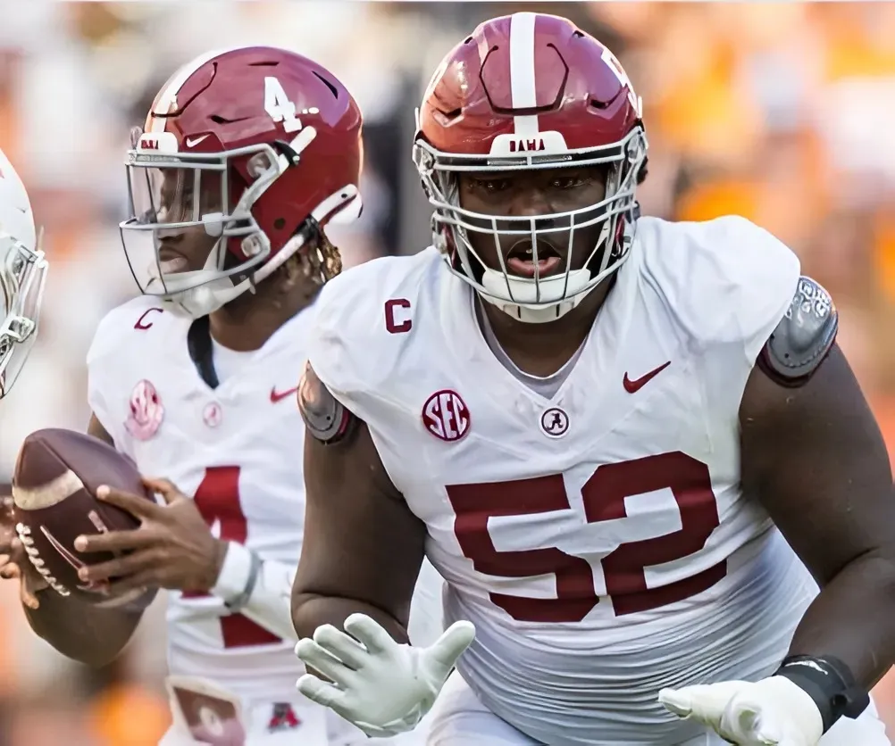 Alabama OL Tyler Booker selected in first round of NFL Draft 2025