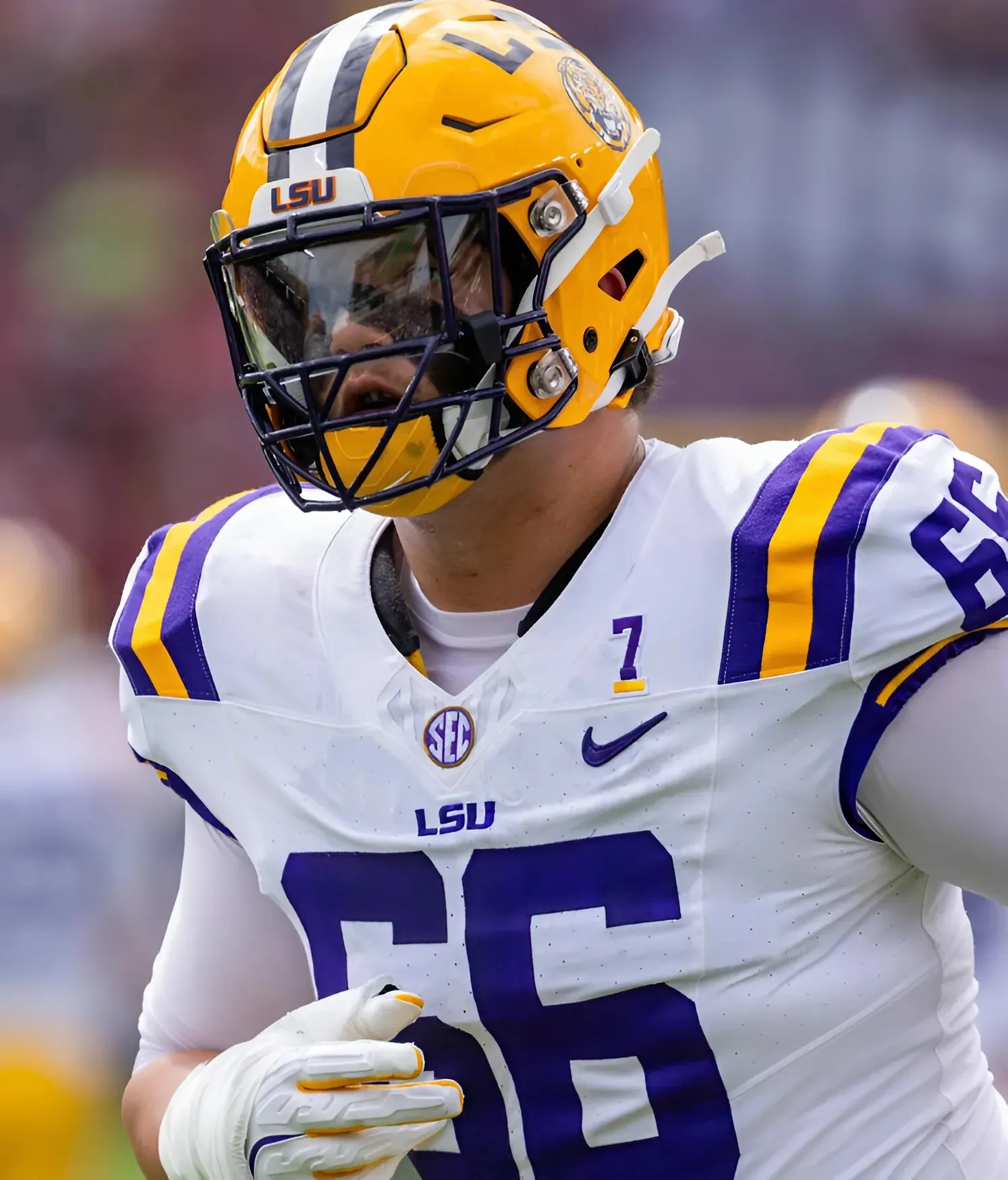 LSU Football Offensive Lineman Will Campbell Selected in First Round of NFL Draft