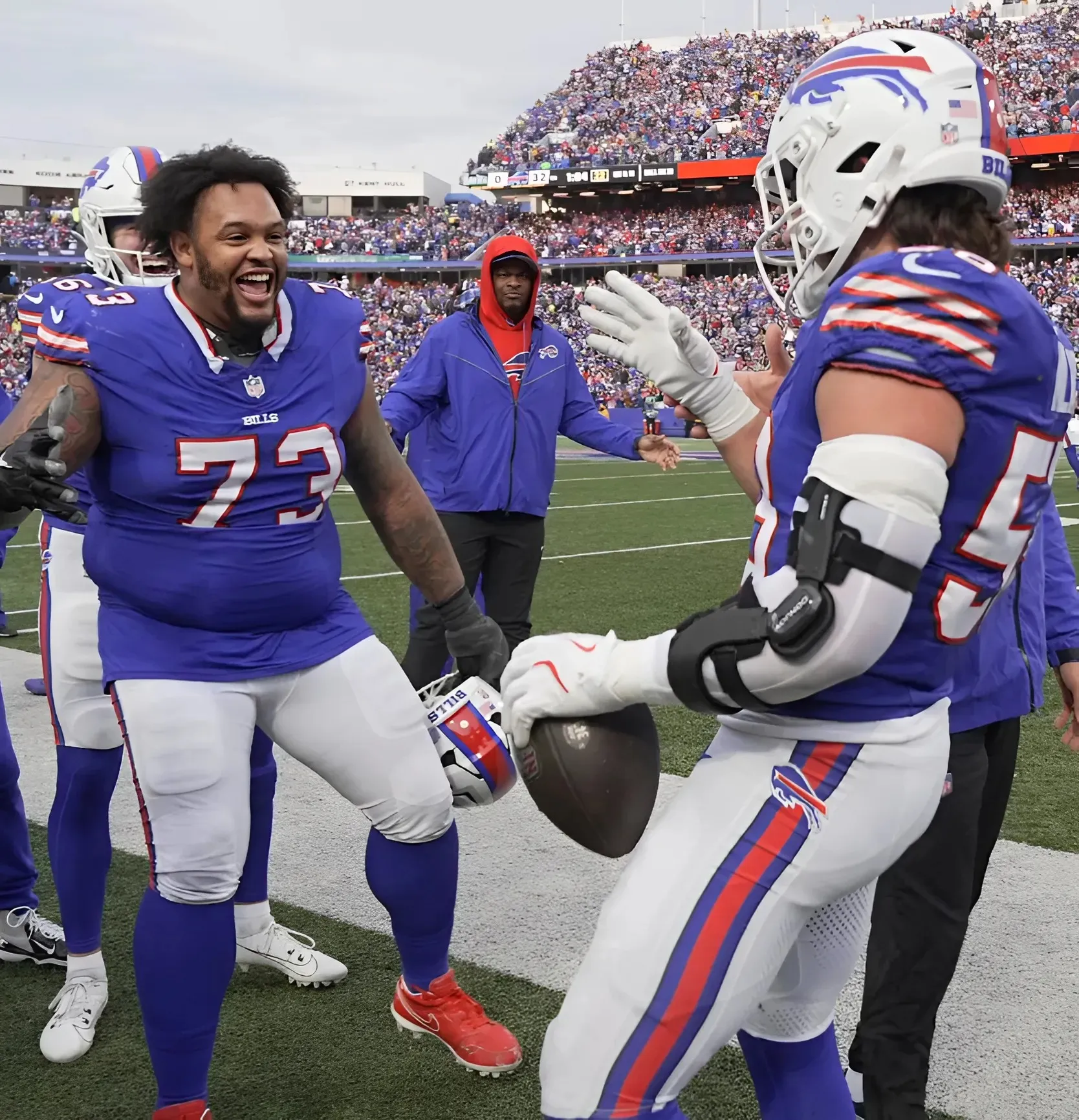 Projected Buffalo Bills' depth chart prior to NFL Draft activity