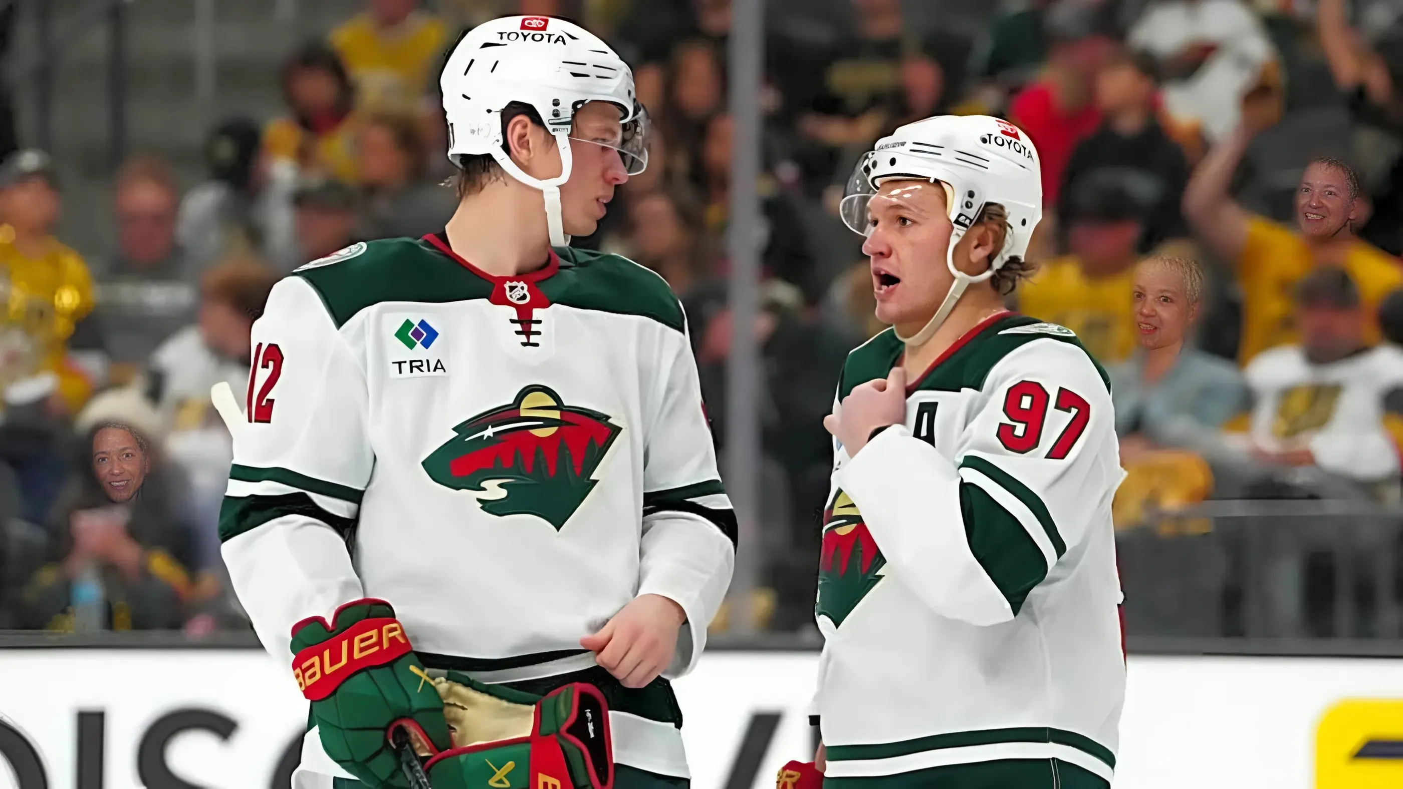 Wild Superstar Dominating Key Area Against Golden Knights