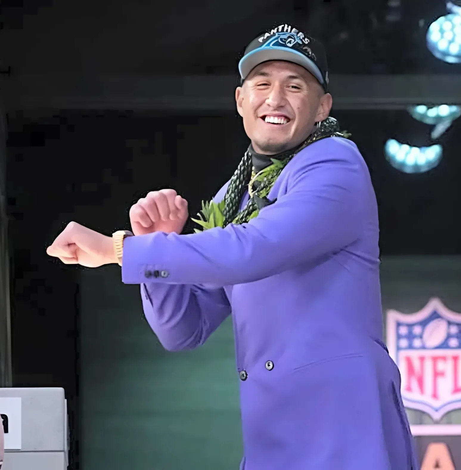 Panthers great Steve Smith makes feelings known about Tet McMillan pick Panthers great Steve Smith makes feelings known about Tet McMillan pick