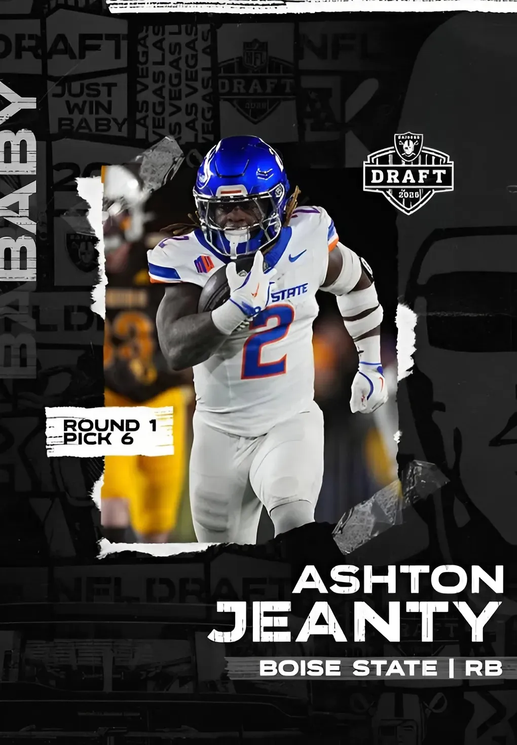 Las Vegas Raiders get as high of a grade as possible, but not an A+ after drafting Ashton Jeanty in Round 1