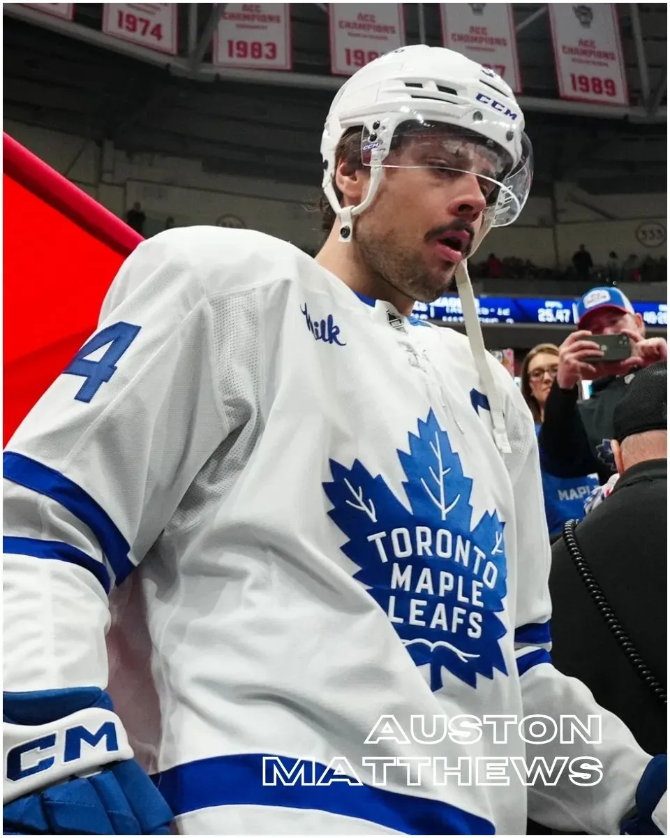 Why The Maple Leafs Aren't Worried About Auston Matthews' Lack Of Goal Scoring In Series Against Senators