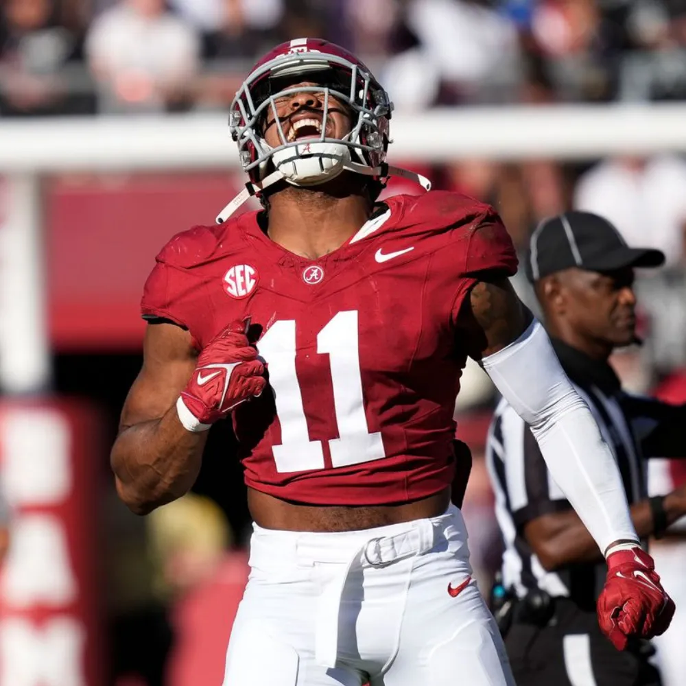 Eagles select Alabama linebacker Jihaad Campbell at No. 31 in first round of 2025 NFL Draft - suong