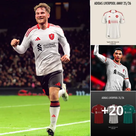 đ¨LIVERPOOL 25/26 KIT LEAKED: Adidas are set to return as Liverpoolâs away kit supplier next season, and the first leak is out.. đ¨LIVERPOOL 25/26 KIT LEAKED: Adidas are set to return as Liverpoolâs away kit supplier next season, and the first leak is out..