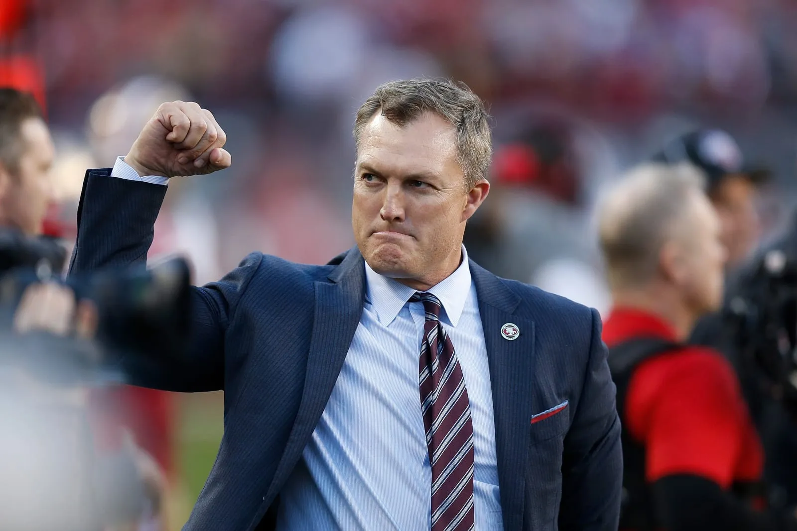 John Lynch Sends 2-Word Warning to 49ers Draft Picks