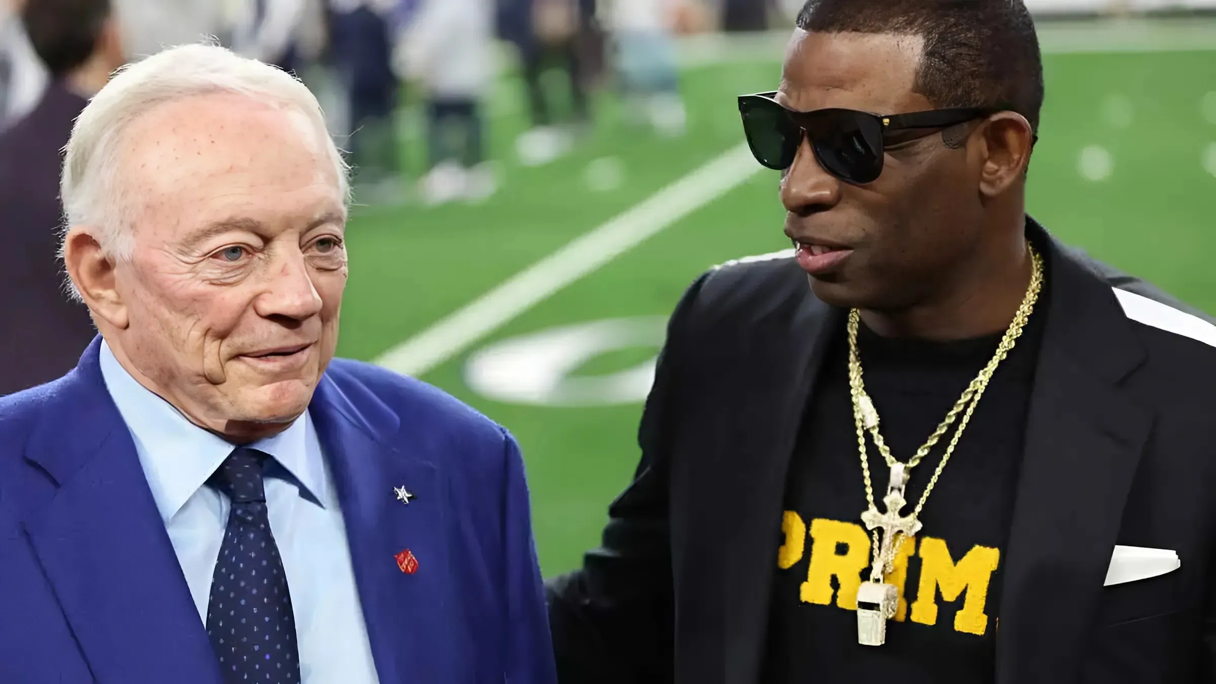Cowboys owner Jerry Jones demands that NFL teams call him about Shedeur Sanders