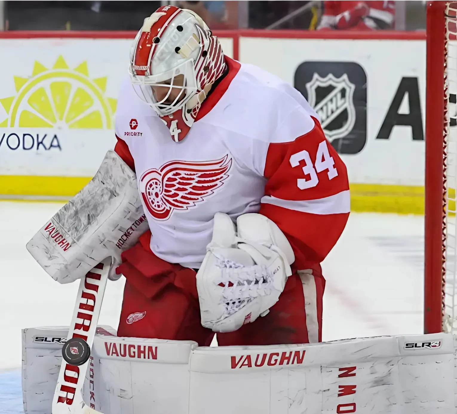 It sure sounds like this Red Wings goalie has played his last game in Detroit