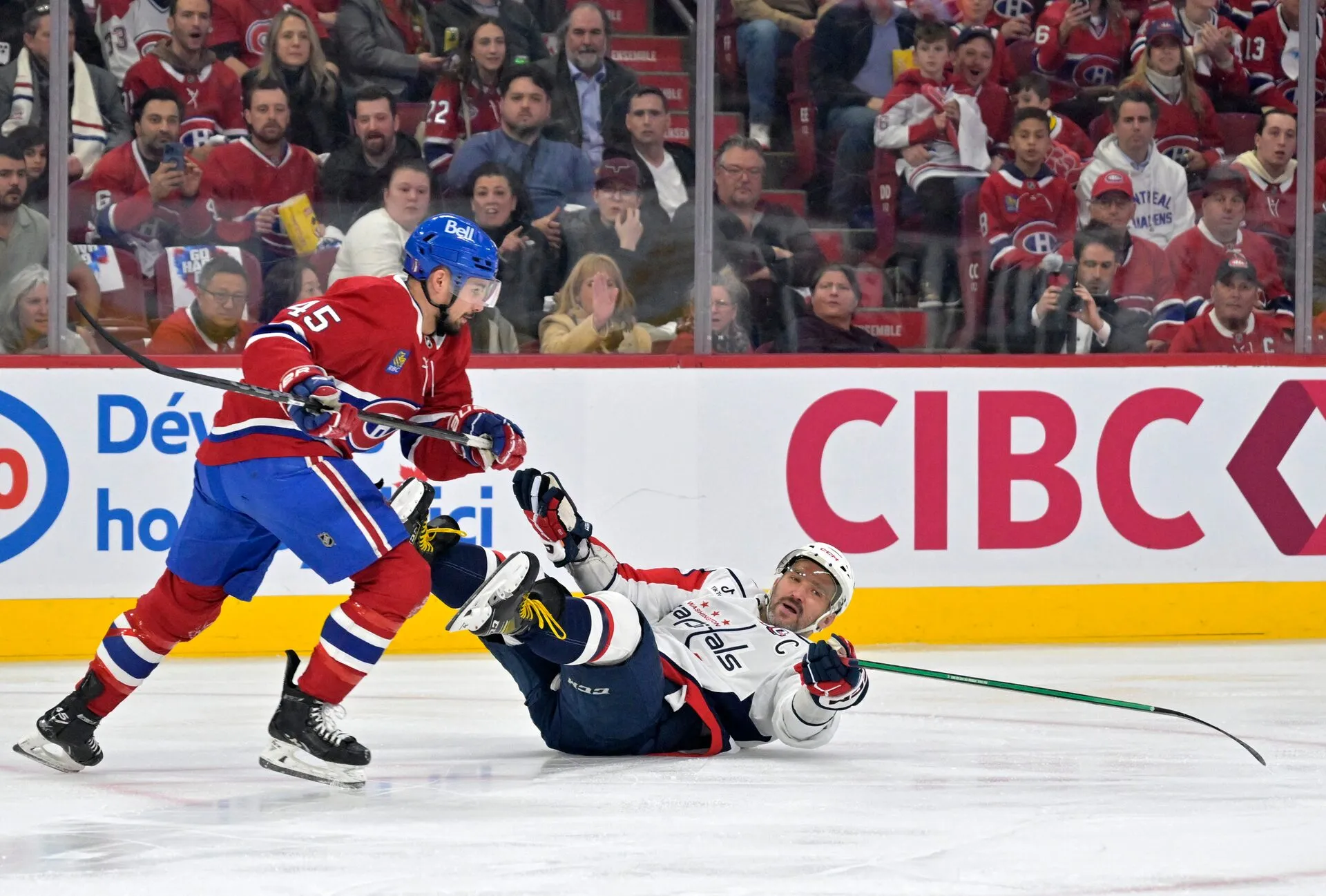 Montreal Canadiens Crunch Washington Capitals, 6-3, Cut Washington’s Series Lead To 2-1
